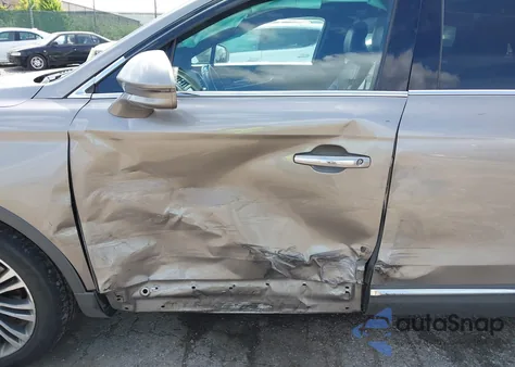 2016 Lincoln Mkx Reserve из США, поврежденный, VIN 2LMTJ8LR5GBL77323